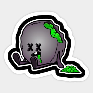 Zombie Jelly Brains Sticker